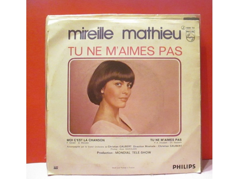 MIREILLE MATHIEU - Moi c` La Chansons