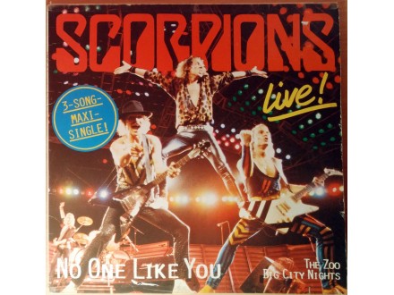 MLP SCORPIONS - No One Like You (1985) Germany, rare