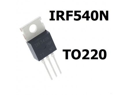 MOSFET tranzistor IRF540N