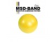 MSD AB Gym ball-lopta za vežbanje ZUTA slika 1