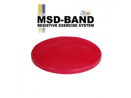 MSD Balance Trainer, balanser disk, crveni