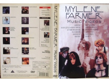 MYLENE FARMER - MUSIC VIDEOS - DVD