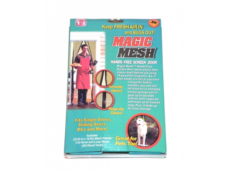 Magic Mesh magnetna mreža za vrata