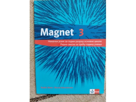 Magnet 3, Radna sveska, Nemački za 7. Klett