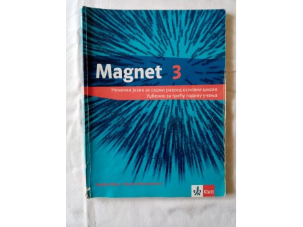 Magnet 3 - udžbenik nemačkog jezika za 7. razred