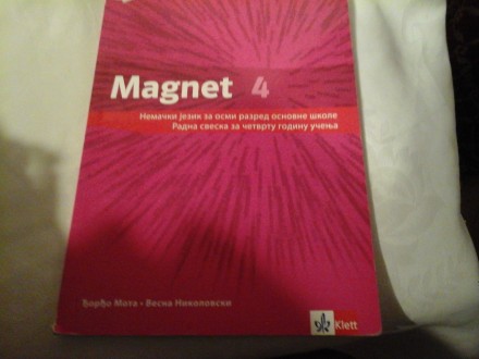 Magnet 4 nemački jezik 8 osmi radna sveska Klett Mota