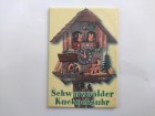 Magnet za frižider Nemačka Švarcvald drveni sat
