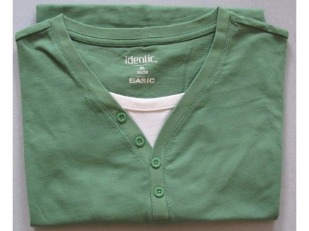 Majica Identic Basic XL zelena ORIGINAL