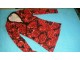 Majica dugih rukava floral print red roses slika 1