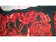 Majica dugih rukava floral print red roses slika 2