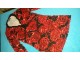 Majica dugih rukava floral print red roses slika 3