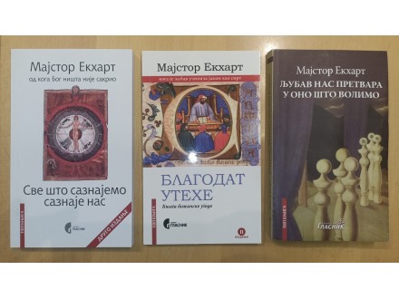 Majstor Ekhart – 3 knjige