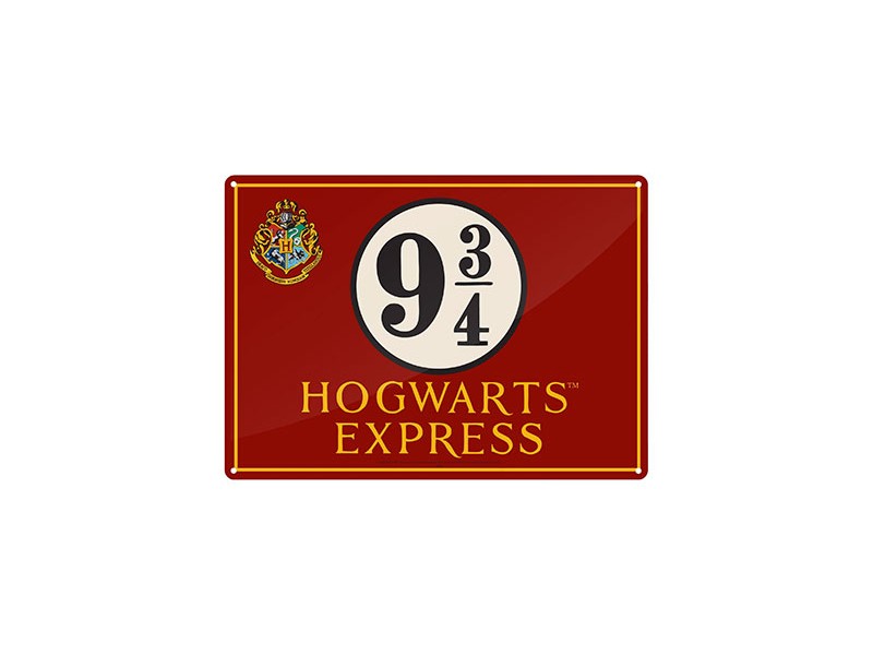 Mali limeni znak - HP, Hogwarts Express - Harry Potter