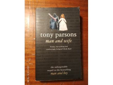 Man and wife Tony Parsons
