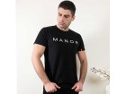 Manor underwear crna muška majica sa printom