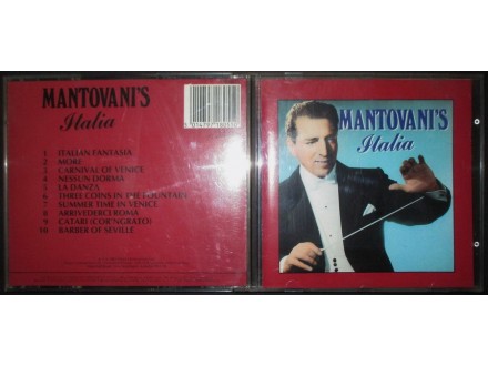 Mantovani-Mantovani Orchestra Italia Made in UK CD(1989