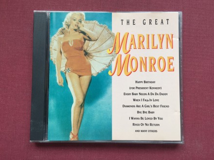 Marilyn Monroe-THE GREAT MARILYN MONROE Compilation1993