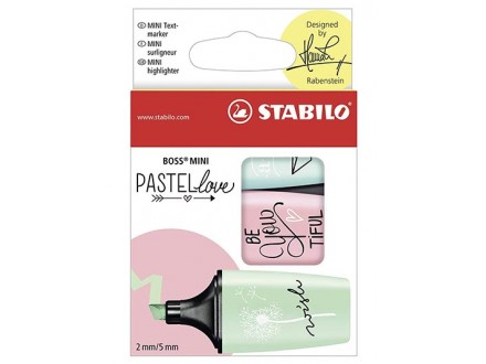 Markeri Stabilo - Boss Mini Pastel 1/3