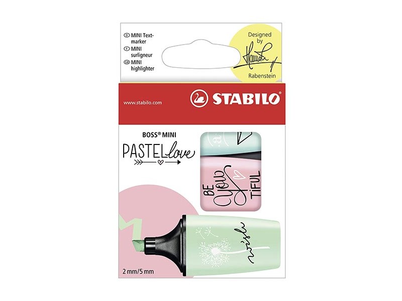 Markeri Stabilo - Boss Mini Pastel 1/3