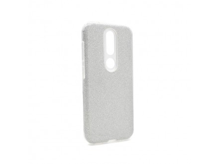 Maskica Crystal Dust za Nokia 4.2 srebrna