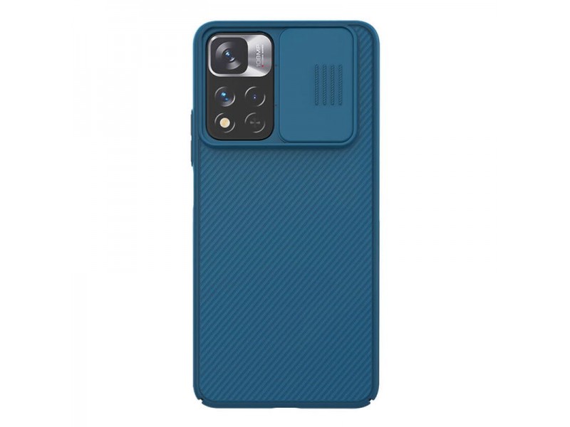 Maskica Nillkin CamShield za Xiaomi Redmi Note 11 Pro Plus/Poco X4 NFC plava