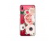 Maskica Silikonska Print Skin za Huawei Y7 2019/Y7Prime 2019 Luxury Pink Flowers slika 1