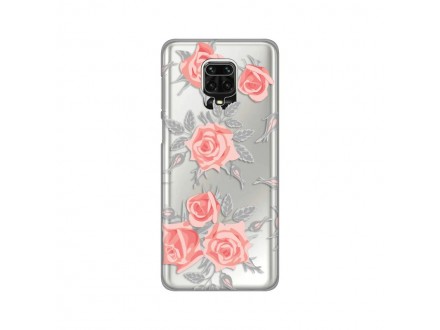 Maskica Silikonska Print Skin za Xiaomi Redmi Note 9 Pro/Note 9 Pro Max/Note 9S Elegant Roses