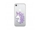 Maskica Silikonska Print Skin za iPhone 7/8/SE 2020/2022 Purple Unicorn slika 1