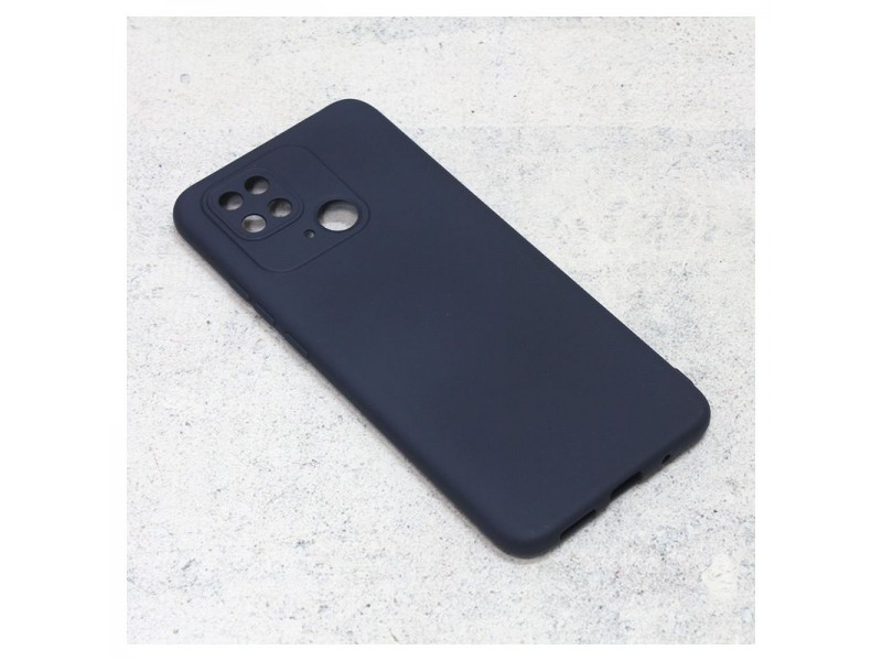 Maskica Teracell Giulietta za Xiaomi Redmi 10C mat tamno plava