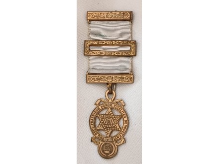 Masonska medalja Red Kraljevskog luka Engleska