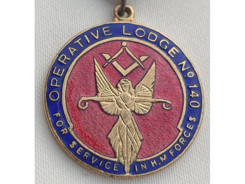 Masonska medalja vojna loža 1939 - 1945