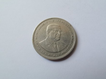 Mauricijus 5 rupija 1991