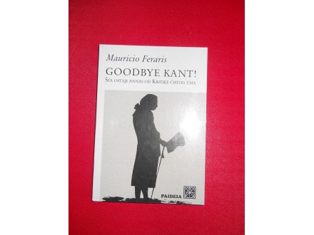 Mauricio Feraris-Goodbye Kant *NOVO