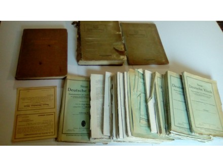 Medicinske knjige na nemačkom   1913,1925-1928/`32.