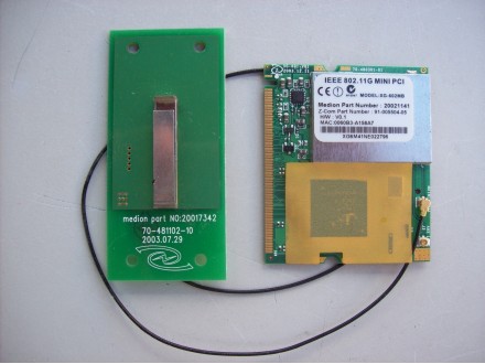 Medion  minipci wi-fi kartica za maticne ploce XG-602MB