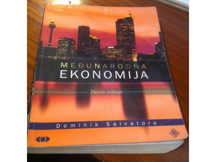 Međunarodna ekonomija Dominik Salvatore