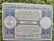 Međunarodni kupon za odgovor, 11 cents, 1949. USA Chica slika 1