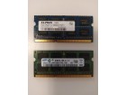 Memorija za laptop 4GB (2x2) DDR3 1333MHz