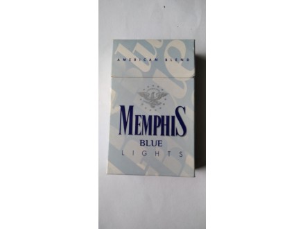 MemphiS blue prazna kutija cigareta iz Austrije