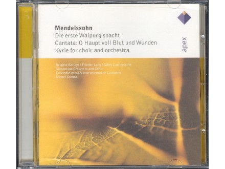 Mendelssohn – Die Erste Walpurgisnacht  CD