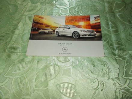 Mercedes Benz - The New C-Class - brosura na engleskom