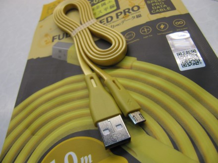 Micro USB kabl Remax RC-090 zlatni 1m