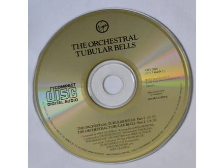 Mike Oldfield - The Orchestral Tubular Bells (samo CD)