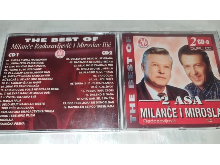 Milanče i Miroslav - 2 asa, The best of 2CDa , ORIGINAL