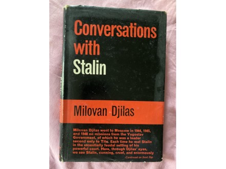 Milovan Đilas: Conversations with Stalin