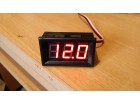 Mini DC Voltmetar 0-100V LCD crveni