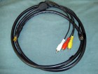 Mini DIN 10-pin Male to 3RCA - SVHS