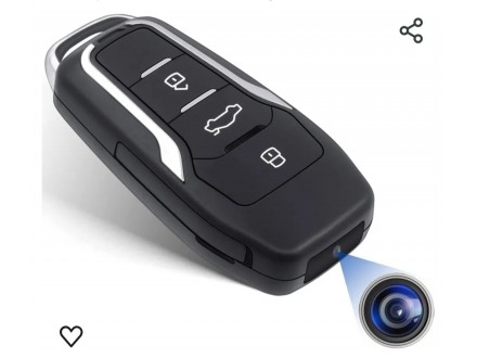Mini kamera u skrivenau  ključeve za kola