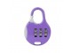 Mini katanac za ranac ili kofer (sa šifrom) - lila boje slika 1