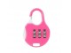 Mini katanac za ranac ili kofer (sa šifrom) - roze boje slika 1